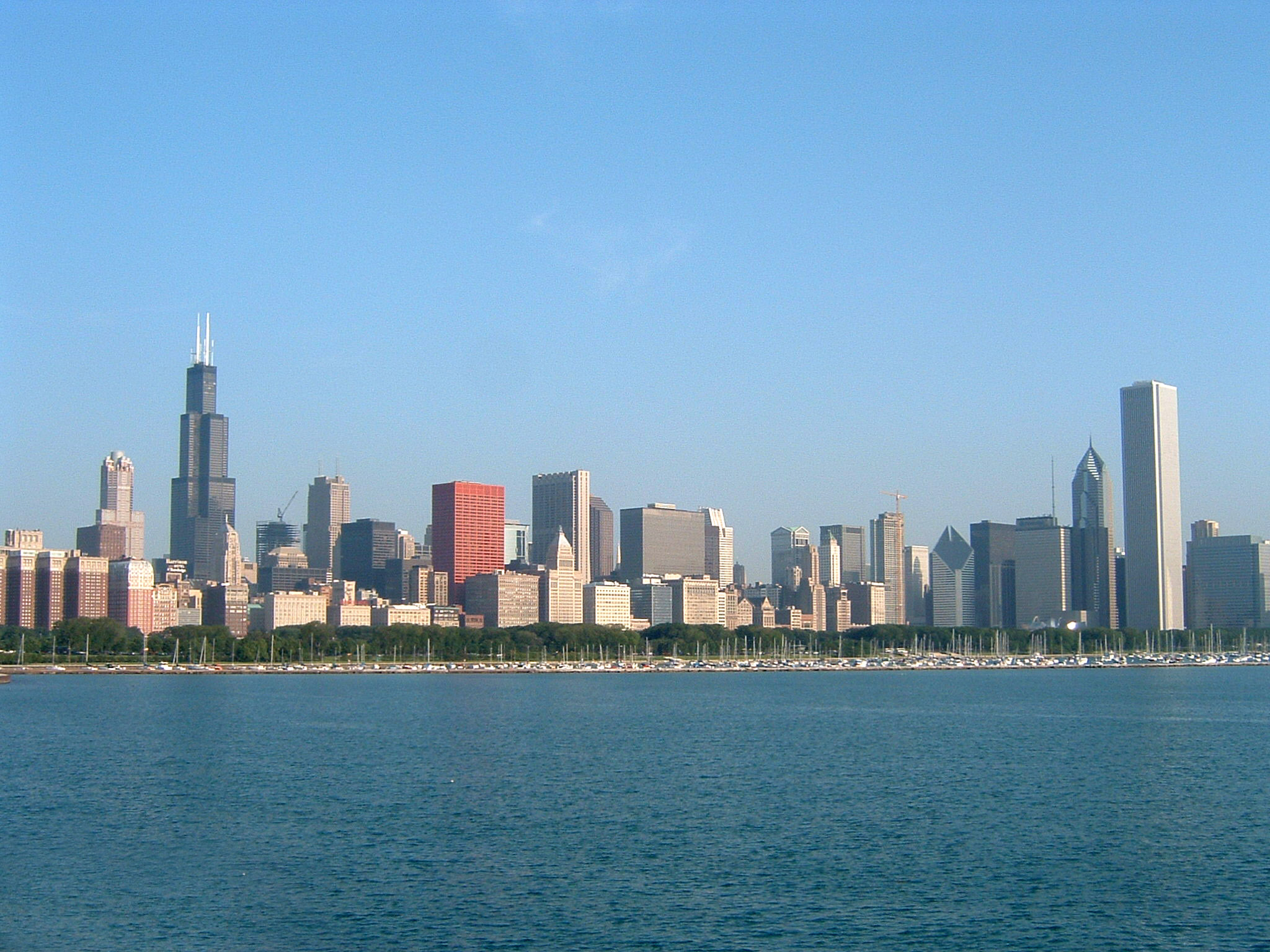 chicago skyline hd
